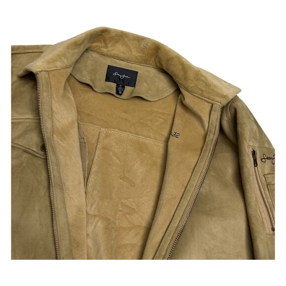 SEAN JOHN Velvet Vintage Y2K 2000s Streetwear Bomber Jacket Mens 2XL - Picture 3 of 6